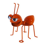 Maxbell ANT Hanging Decoration Metal 3D Wall Sculpture for Living Room Patio Kitchen orange