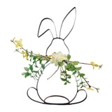 Maxbell Rabbit Shape Ornament Collections Outdoor Decoration for Yard Balcony Office