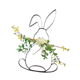Maxbell Rabbit Shape Ornament Collections Outdoor Decoration for Yard Balcony Office