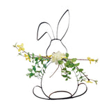 Maxbell Rabbit Shape Ornament Collections Outdoor Decoration for Yard Balcony Office