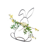 Maxbell Rabbit Shape Ornament Collections Outdoor Decoration for Yard Balcony Office