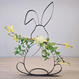 Maxbell Rabbit Shape Ornament Collections Outdoor Decoration for Yard Balcony Office