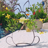 Maxbell Rabbit Shape Ornament Collections Outdoor Decoration for Yard Balcony Office