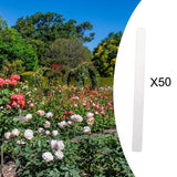 Maxbell 50x Outdoor Plant Labels Acrylic Reusable for Potted Plants Greenhouse Farms