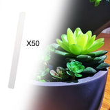 Maxbell 50x Outdoor Plant Labels Acrylic Reusable for Potted Plants Greenhouse Farms