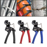 Maxbell Cable Tie Tool Self Locking Design High Carbon Steel Easy Use Metal Tie Wrap Black