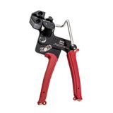 Maxbell Cable Tie Tool Self Locking Design High Carbon Steel Easy Use Metal Tie Wrap Red