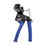 Maxbell Cable Tie Tool Self Locking Design High Carbon Steel Easy Use Metal Tie Wrap Blue