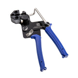 Maxbell Cable Tie Tool Self Locking Design High Carbon Steel Easy Use Metal Tie Wrap Blue