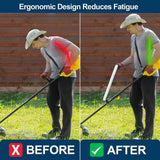 Maxbell Ergonomic Grip Weed Eater Handle Yard Garden String Trimmer Handle Extension