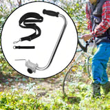 Maxbell String Trimmers Handle with Shoulder Strap Harness for Landscaping Lawn Care