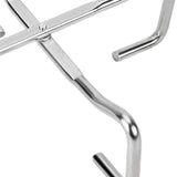 Maxbell Camping Cooking Pot Stand Rack Portable for Hiking Picnic Multipurpose Silver