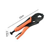 Maxbell Snap Fastener Tool DIY Crafts Hand Press Pliers for Sewing Boat Cover Canvas