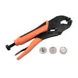 Maxbell Snap Fastener Tool DIY Crafts Hand Press Pliers for Sewing Boat Cover Canvas