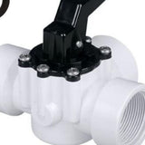 Maxbell 3 Way Diverter Valve Replacement Slip Valve for Garden Pond Pool Accessories White