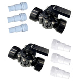 Maxbell 3 Ways Diverter Valve Sturdy Swimming Pool Diverter Valve for Pools and Spas Dia 45mm