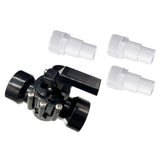 Maxbell 3 Ways Diverter Valve Sturdy Swimming Pool Diverter Valve for Pools and Spas Dia 45mm