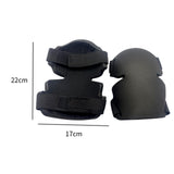 Maxbell Gardening Knee Pads EVA Knee Protector Thick Soft Padding for Floor Cleaning Black