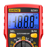 Maxbell Multimeter Tester Portable Multi Tester for Vehicles Fuses Household Outlets Red