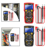Maxbell Multimeter Tester Portable Multi Tester for Vehicles Fuses Household Outlets Red