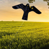 Maxbell Simulated Hawk Kite Bird Scare Tool for Gardening Yard Bird Repelling Device
