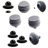 Maxbell Swimming Pools Water Jet Connector Set 25022E for above Ground Pool and Hole Plug 2 Strainer Grid 3 Hole Plug