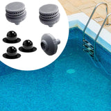 Maxbell Swimming Pools Water Jet Connector Set 25022E for above Ground Pool and Hole Plug 2 Strainer Grid 3 Hole Plug