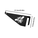 Maxbell 2 Pieces Bee Hive Frame Holder Beekeeping Supplies Tools Beehive Frame Perch Black