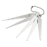 Maxbell 5x Feeler Gauges Taper Gauges Inspection Tool for Spark Plug Welding Bearing
