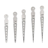 Maxbell 5x Feeler Gauges Taper Gauges Inspection Tool for Spark Plug Welding Bearing