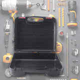 Maxbell Maintenance Tool Box Hard Storage Case Carrying Case for Workman Lightweight