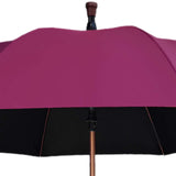 Maxbell Walking Sticks Umbrella Sun Umbrella with Separable Cane for Adult Men Women Red