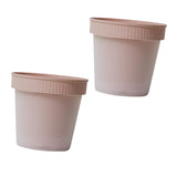 Maxbell Garden Plant Pot Modern Plant Container for Bedroom Living Room Dining Table Pink