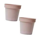 Maxbell Garden Plant Pot Modern Plant Container for Bedroom Living Room Dining Table Pink
