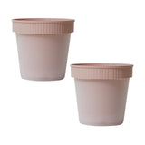 Maxbell Garden Plant Pot Modern Plant Container for Bedroom Living Room Dining Table Pink
