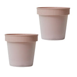 Maxbell Garden Plant Pot Modern Plant Container for Bedroom Living Room Dining Table Pink