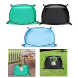 Maxbell Plant Repotting Mat Gardening Sheet Potting Sheet Portable Transplanting Mat Green