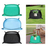 Maxbell Plant Repotting Mat Gardening Sheet Potting Sheet Portable Transplanting Mat Green