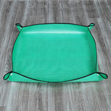 Maxbell Plant Repotting Mat Gardening Sheet Potting Sheet Portable Transplanting Mat Green