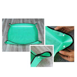 Maxbell Plant Repotting Mat Gardening Sheet Potting Sheet Portable Transplanting Mat Green