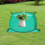 Maxbell Plant Repotting Mat Gardening Sheet Potting Sheet Portable Transplanting Mat Green