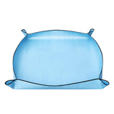 Maxbell Plant Repotting Mat Gardening Sheet Potting Sheet Portable Transplanting Mat Blue