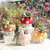 Maxbell Flower Pot Flower Vase Bud Vase Plant Pot for Outdoor Table Centerpiece Home Rabbit