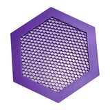 Maxbell Floating Bee Island Waterer Unique Bee Water Feeder for Outdoor Garden Decor violet small