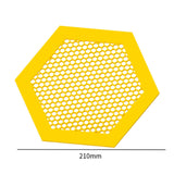 Maxbell Floating Bee Island Waterer Unique Bee Water Feeder for Outdoor Garden Decor yellow large