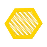 Maxbell Floating Bee Island Waterer Unique Bee Water Feeder for Outdoor Garden Decor yellow large