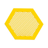 Maxbell Floating Bee Island Waterer Unique Bee Water Feeder for Outdoor Garden Decor yellow large