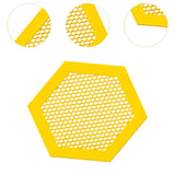 Maxbell Floating Bee Island Waterer Unique Bee Water Feeder for Outdoor Garden Decor yellow large