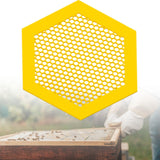 Maxbell Floating Bee Island Waterer Unique Bee Water Feeder for Outdoor Garden Decor yellow large