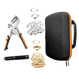Maxbell Grommet Eyelet Pliers Tools Set Hole Punch Pliers for Tarp Paper DIY Project